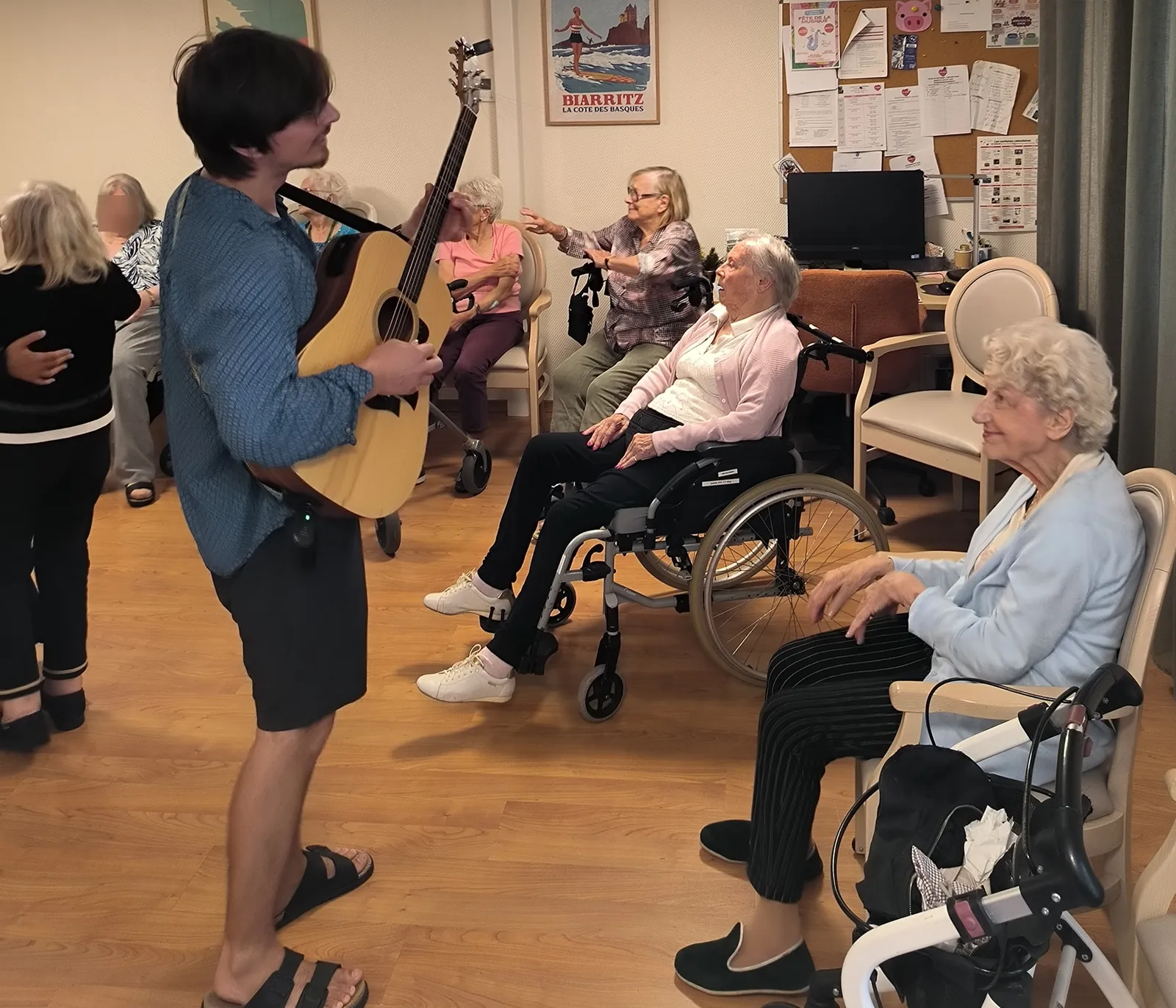 Danse-thérapie : la 6? séance placée sous le signe du bien-être