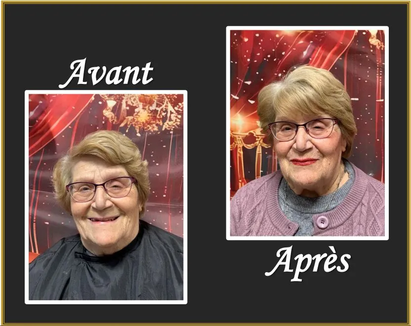 Préparation au concours de coiffure "Miss grand-mère en fête" !
