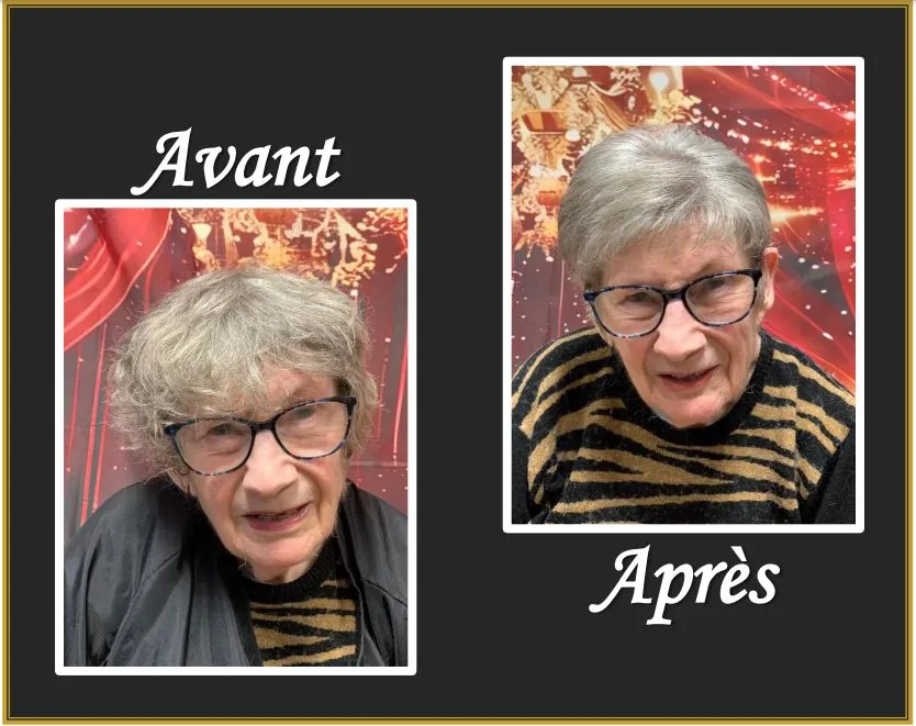 Préparation au concours de coiffure "Miss grand-mère en fête" !