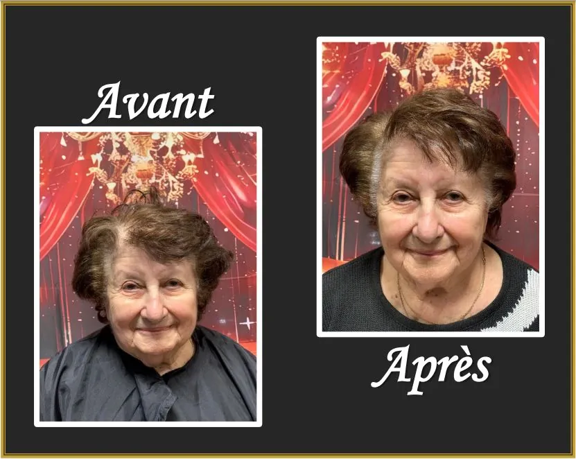 Préparation au concours de coiffure "Miss grand-mère en fête" !