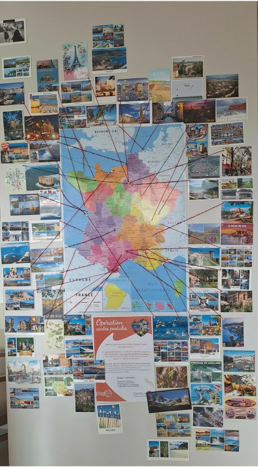La fin de notre Opération Carte Postale :  UnTour de France en 80 Timbres !