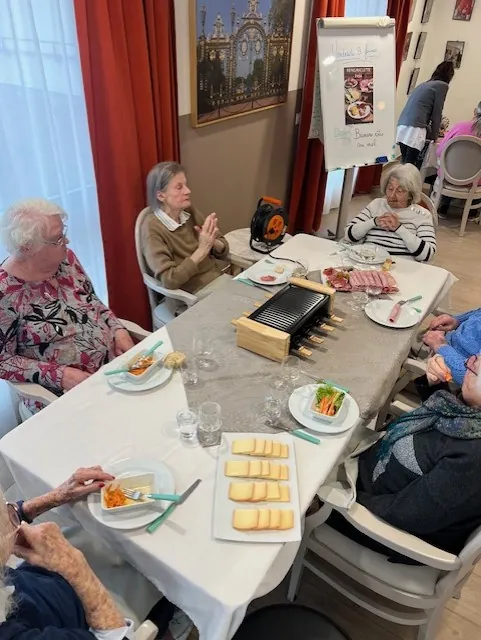 Repas RACLETTE aux terrasses de l'étoile