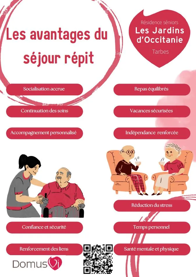 Nos séjours de répit. 