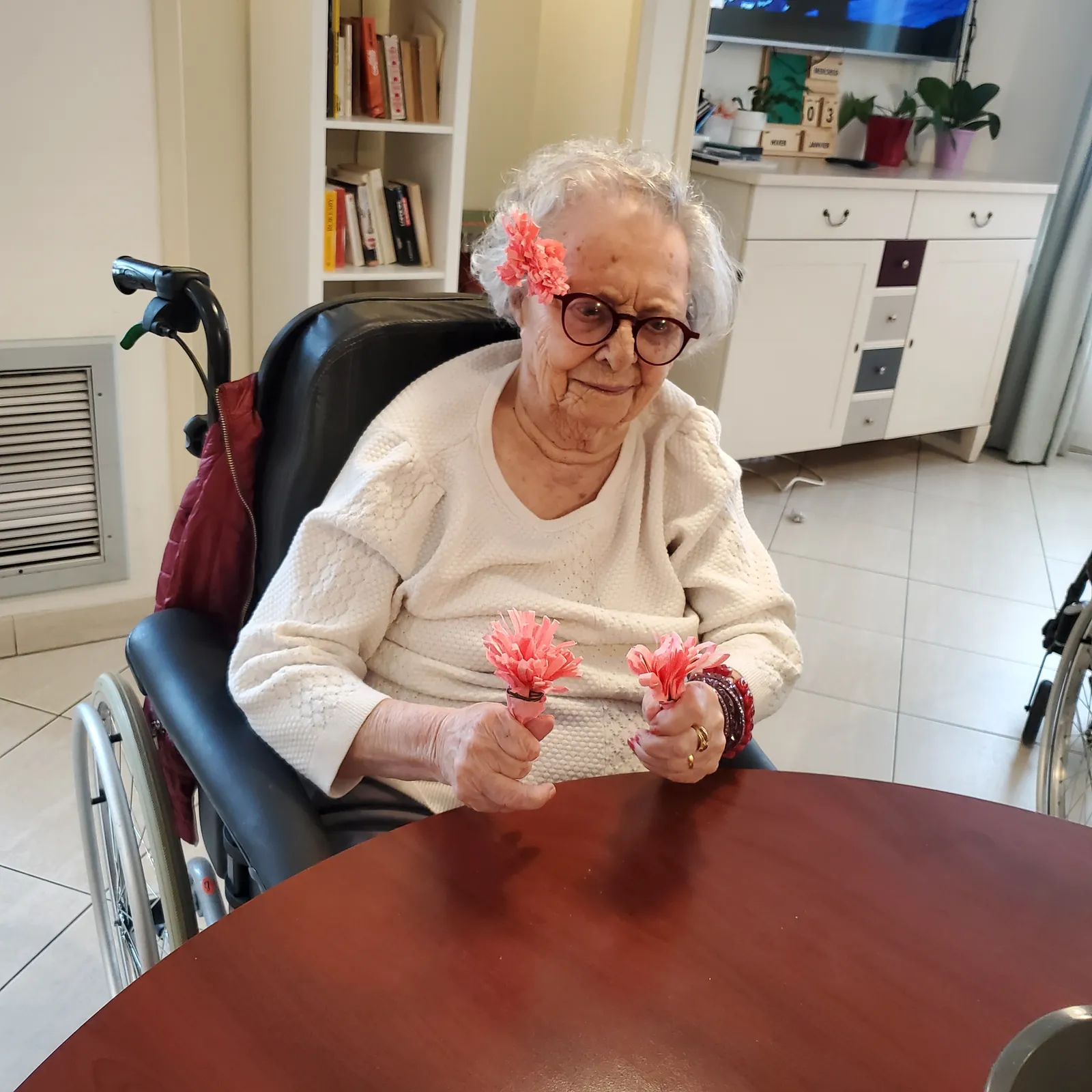 Atelier créatif fleurs en papier crépon !