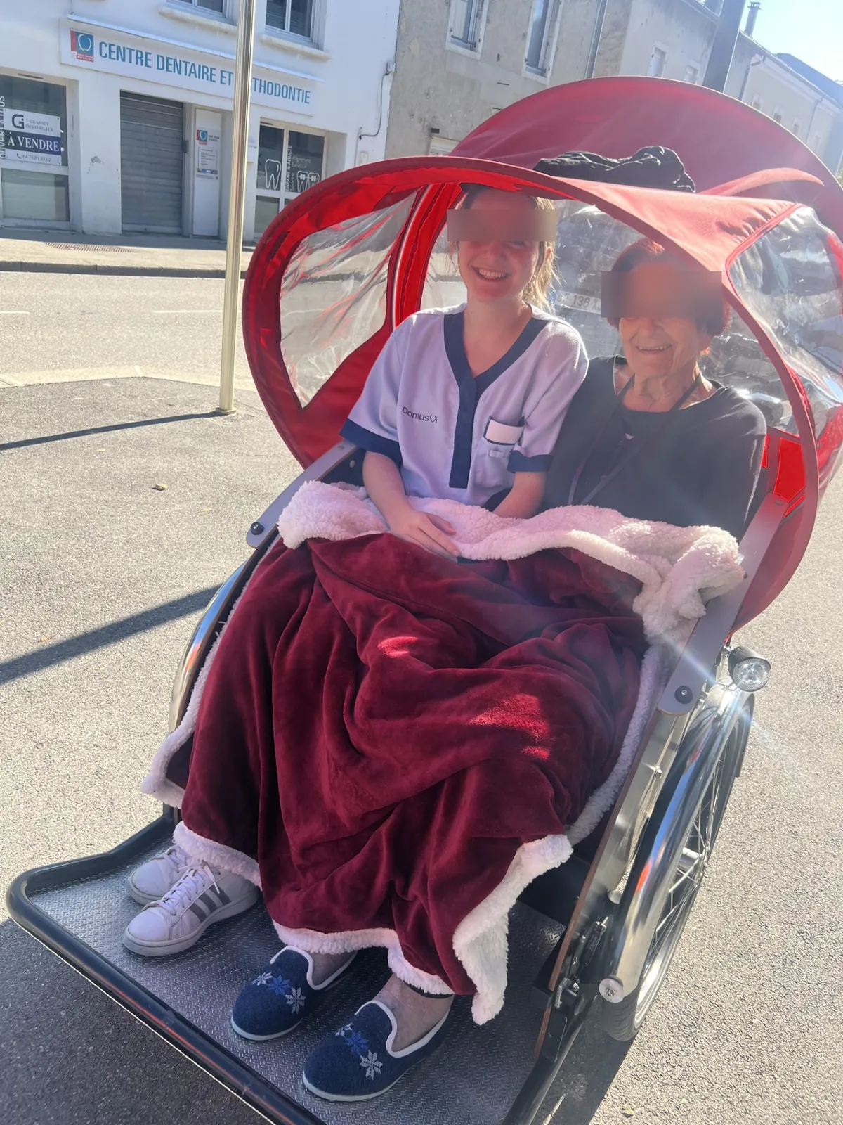 Vélo sans Age à la résidence LA VILLA CHARLOTTE 