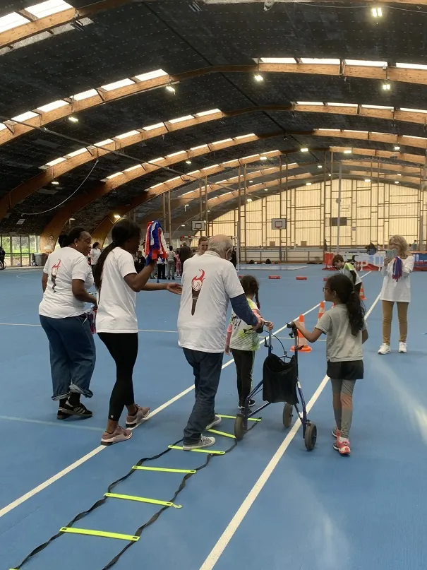 suite relais fl'âme olympique spécial Athlétisme !