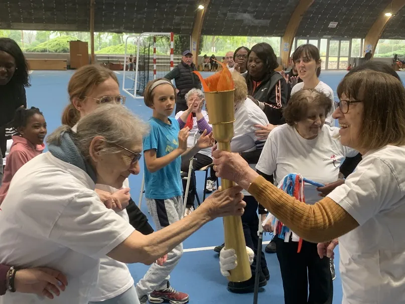 suite relais fl'âme olympique spécial Athlétisme !