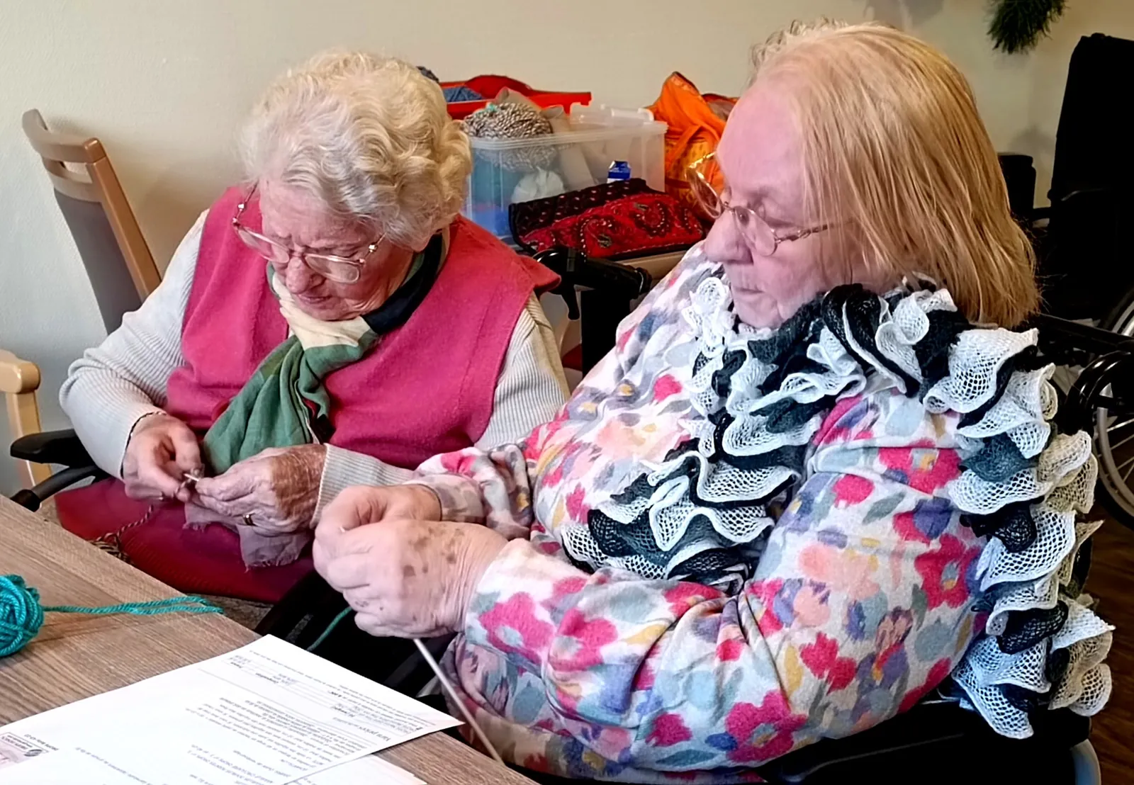 Pompon Party et Trico'thé pour tisser des liens