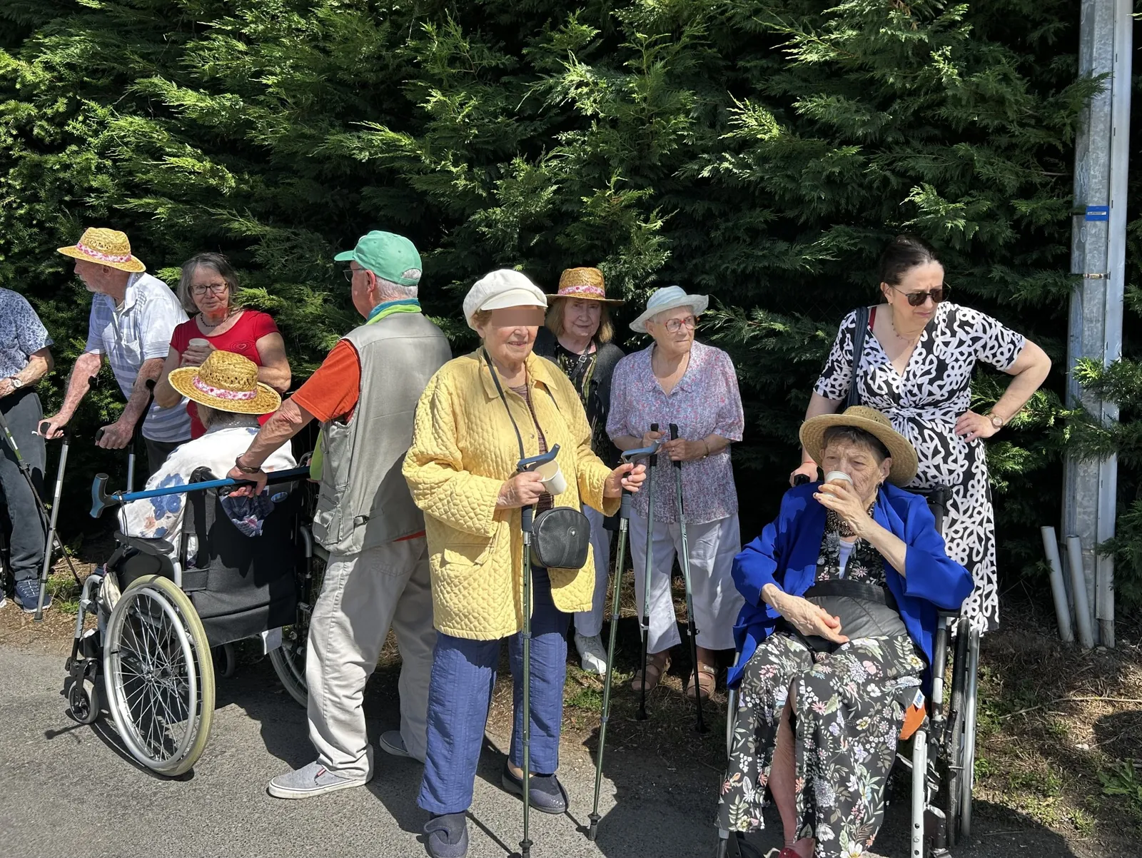 Randonnée avec l'association Alzheimer sud Aisne