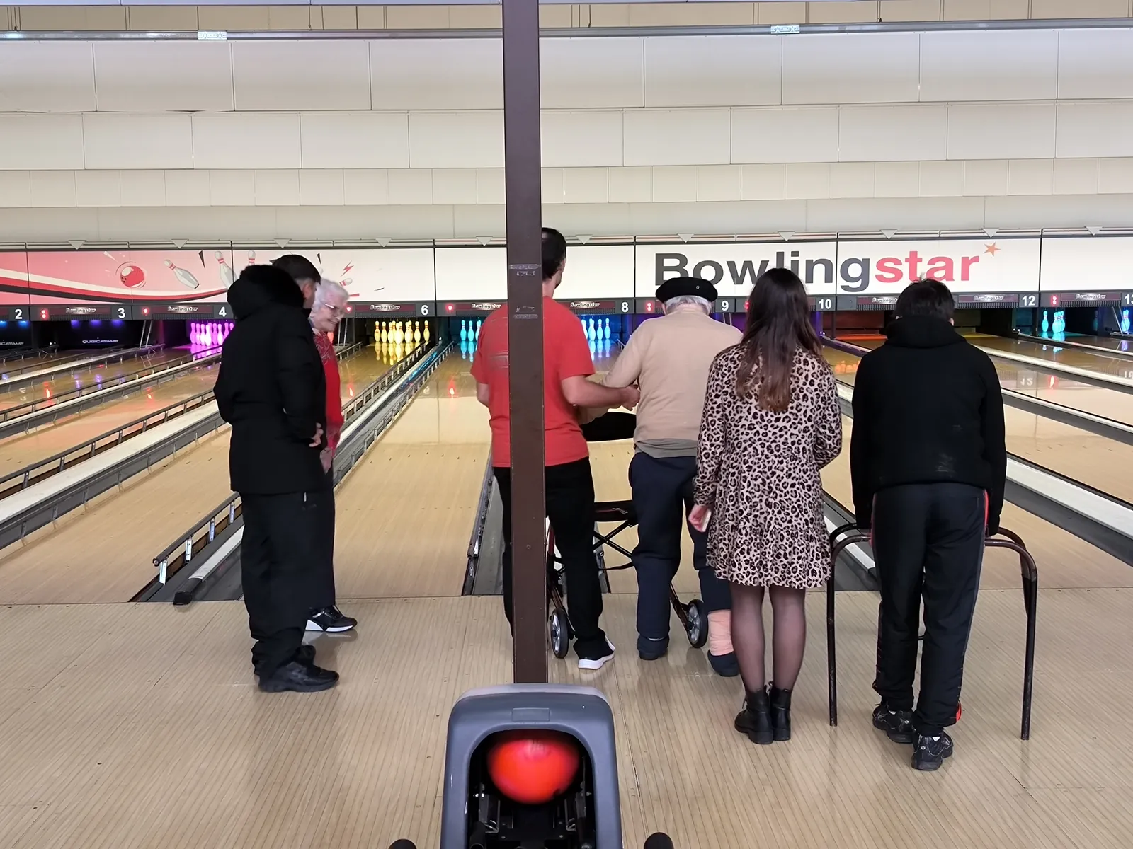 Sortie au bowling avec le CEF