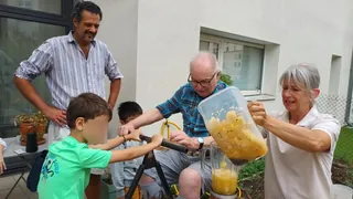 Un vélo, deux générations, une énergie partagée !