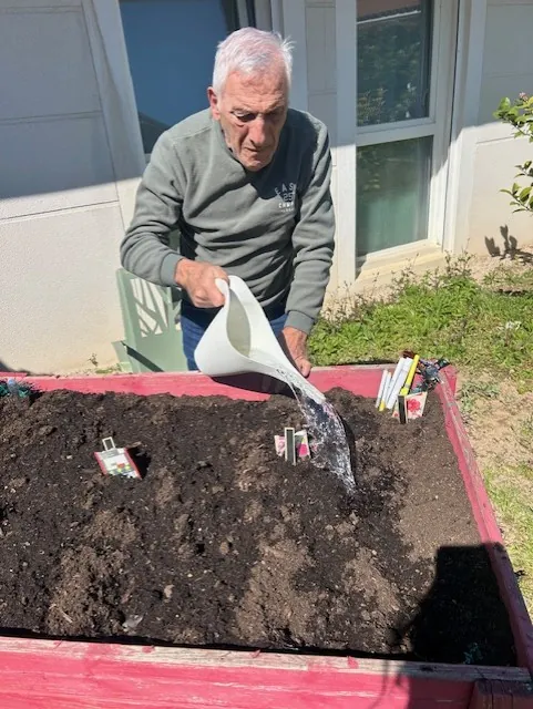 Début de la saison du jardinage en unité protégée