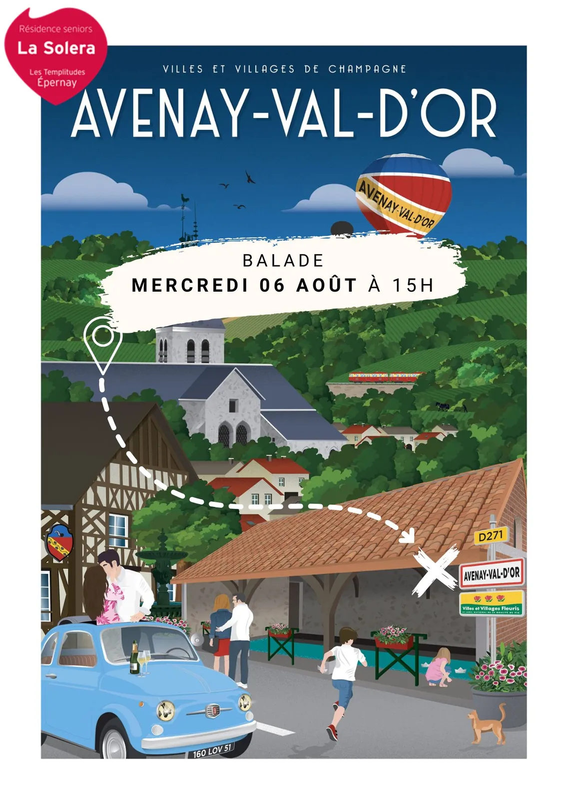 Balade à Avenay Val d'or
