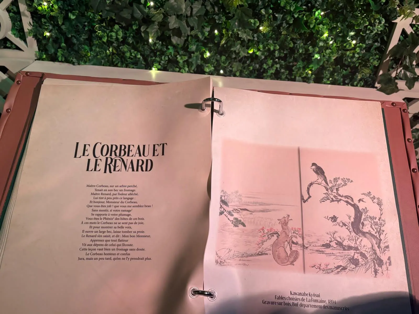 Sortie à la Cité Immersive – Les Fables de La Fontaine