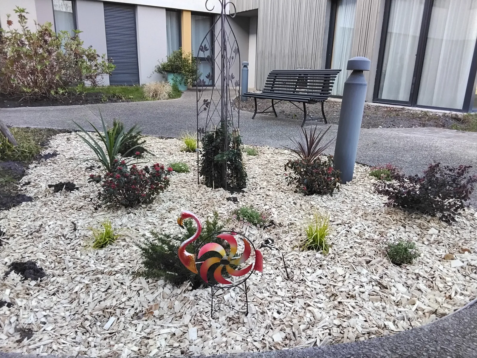 Le jardin se pare des couleurs du printemps!