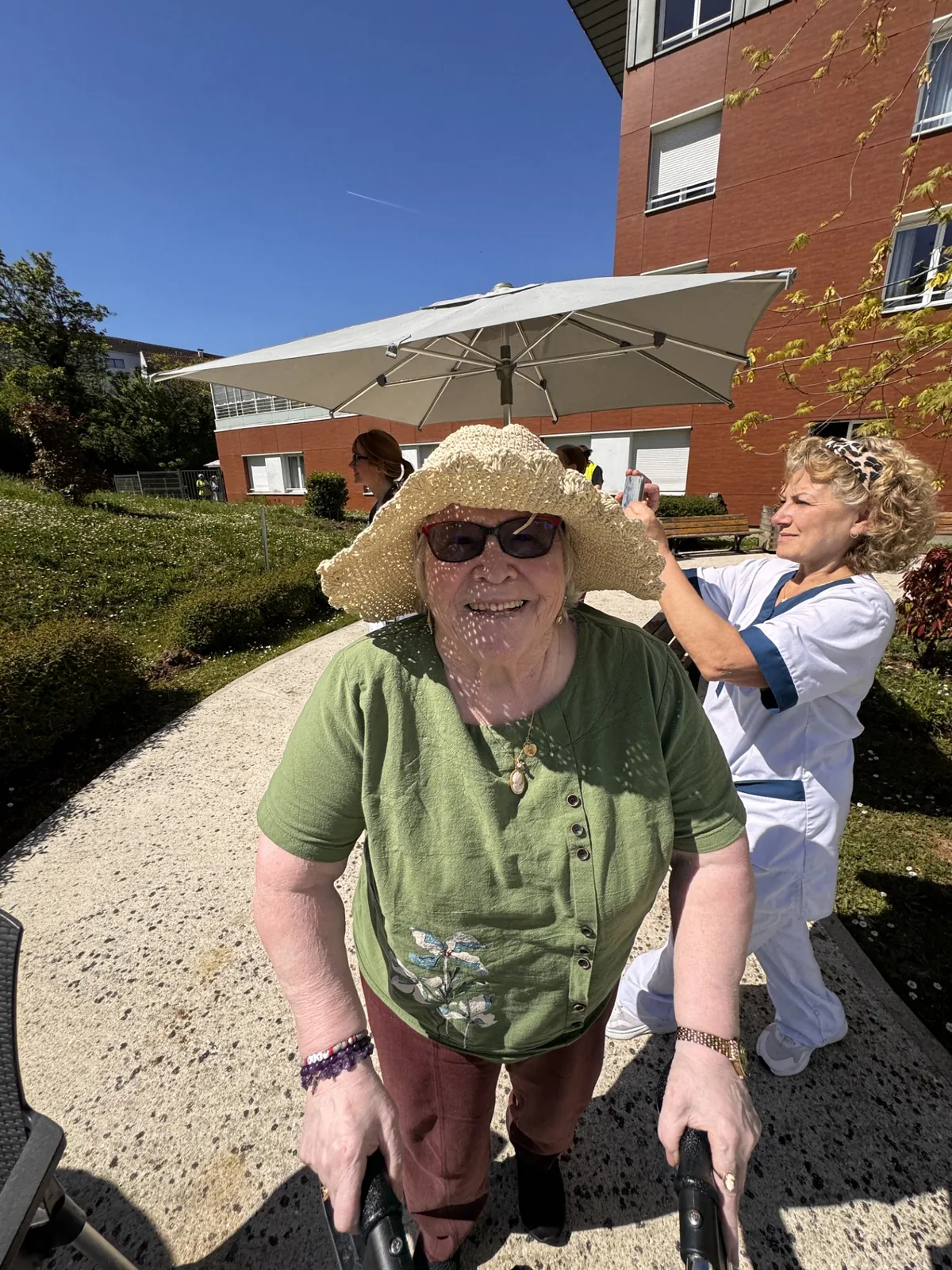 Eco pâturage à l'EHPAD Les Tourterelles Seine et Marne