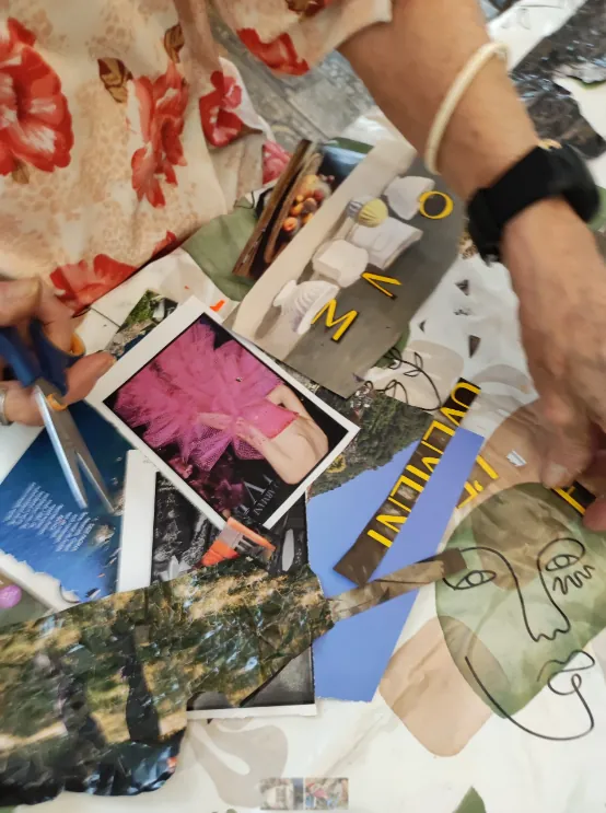 atelier collage !