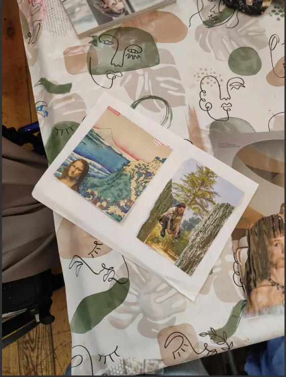 atelier collage !