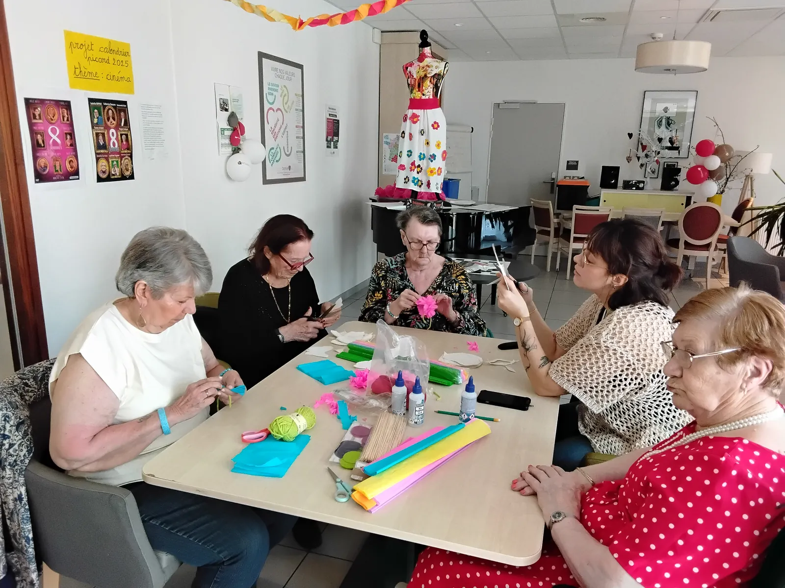Atelier créatif printanier 