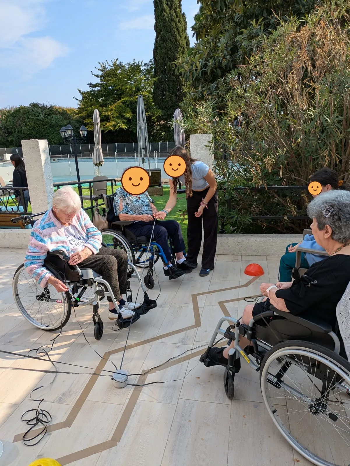 Retour en images - rencontres intergénérationnelles avec le lycée Campus Vert d'Azur à Antibes