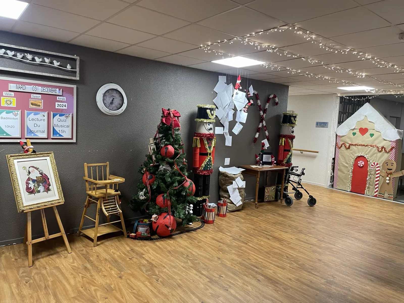 La magie de Noël s’installe à la Résidence ! 