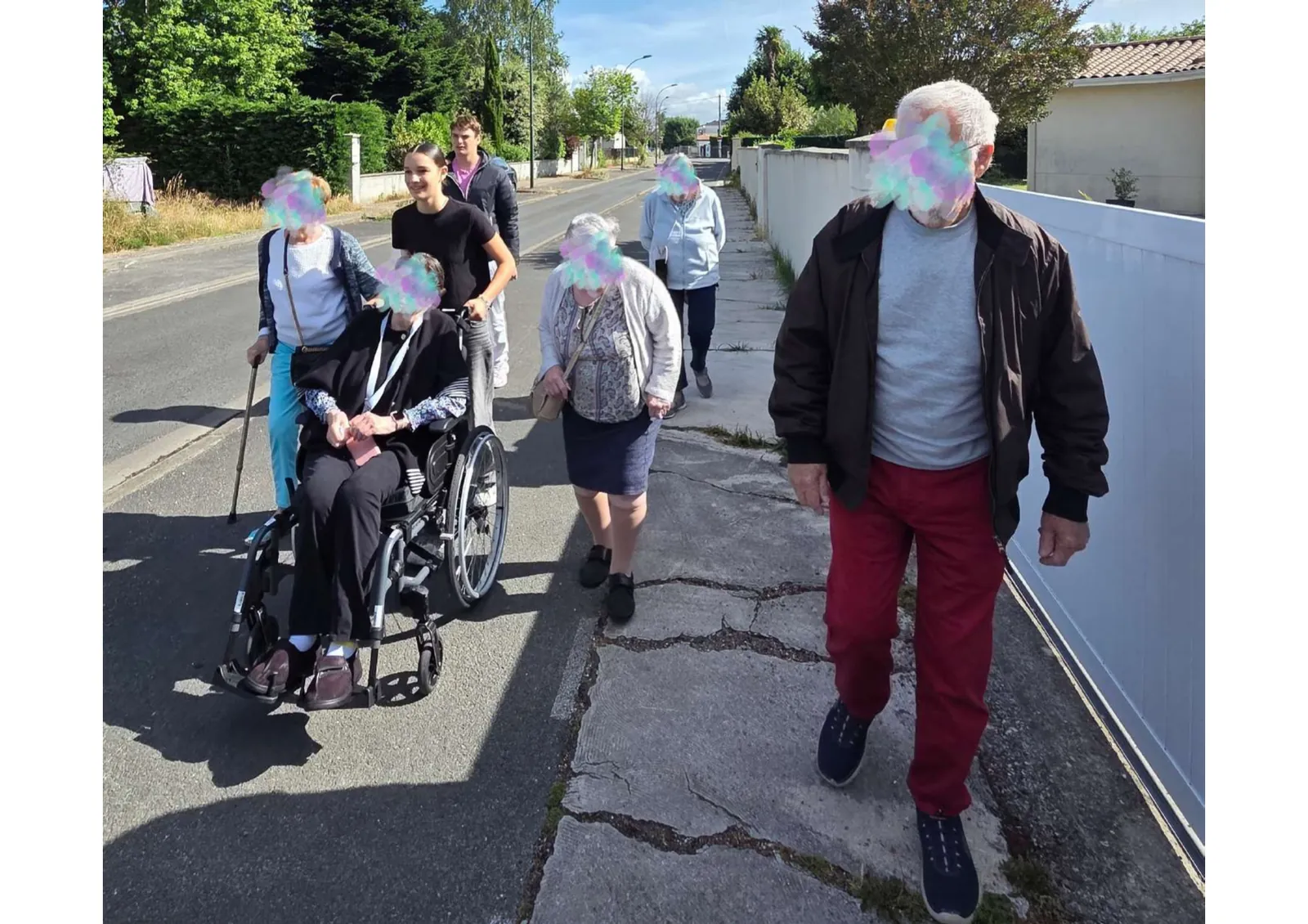 Ensemble sur les Chemins de Parempuyre