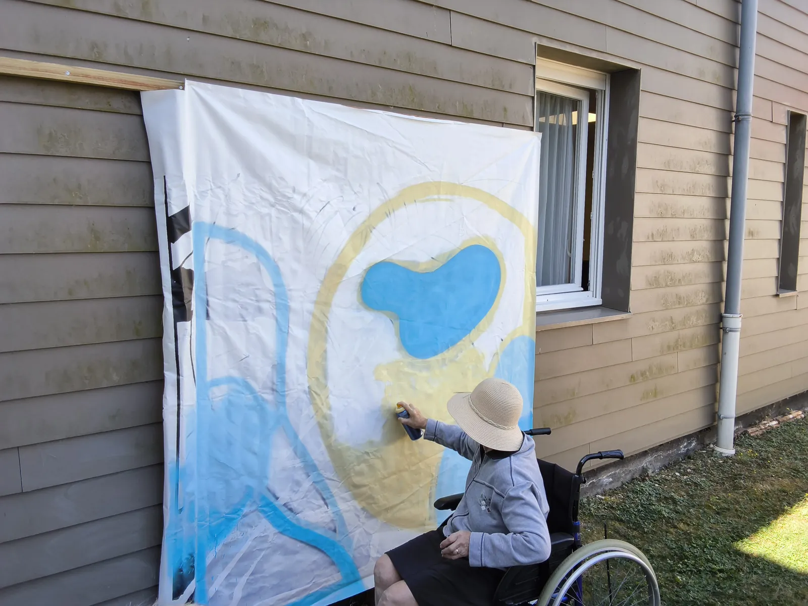 Des graffitis en l'honneur des oiseaux