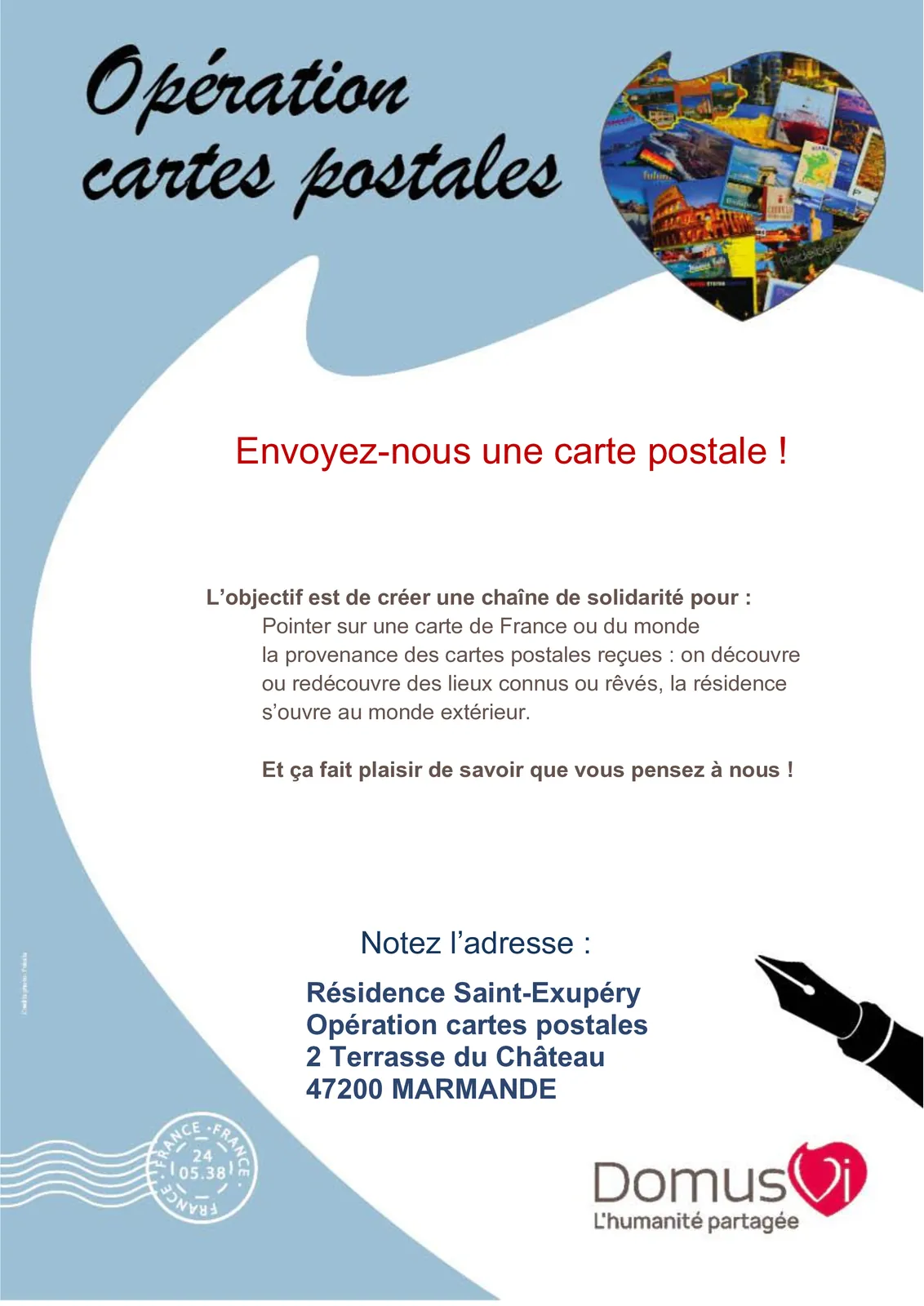Opération Cartes postales