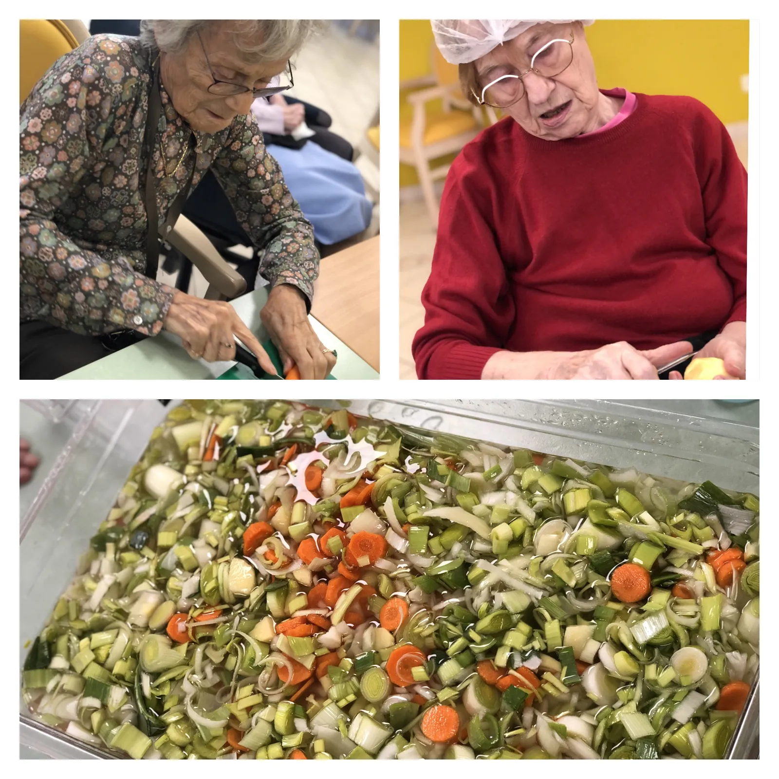 Une bonne soupe de légumes!