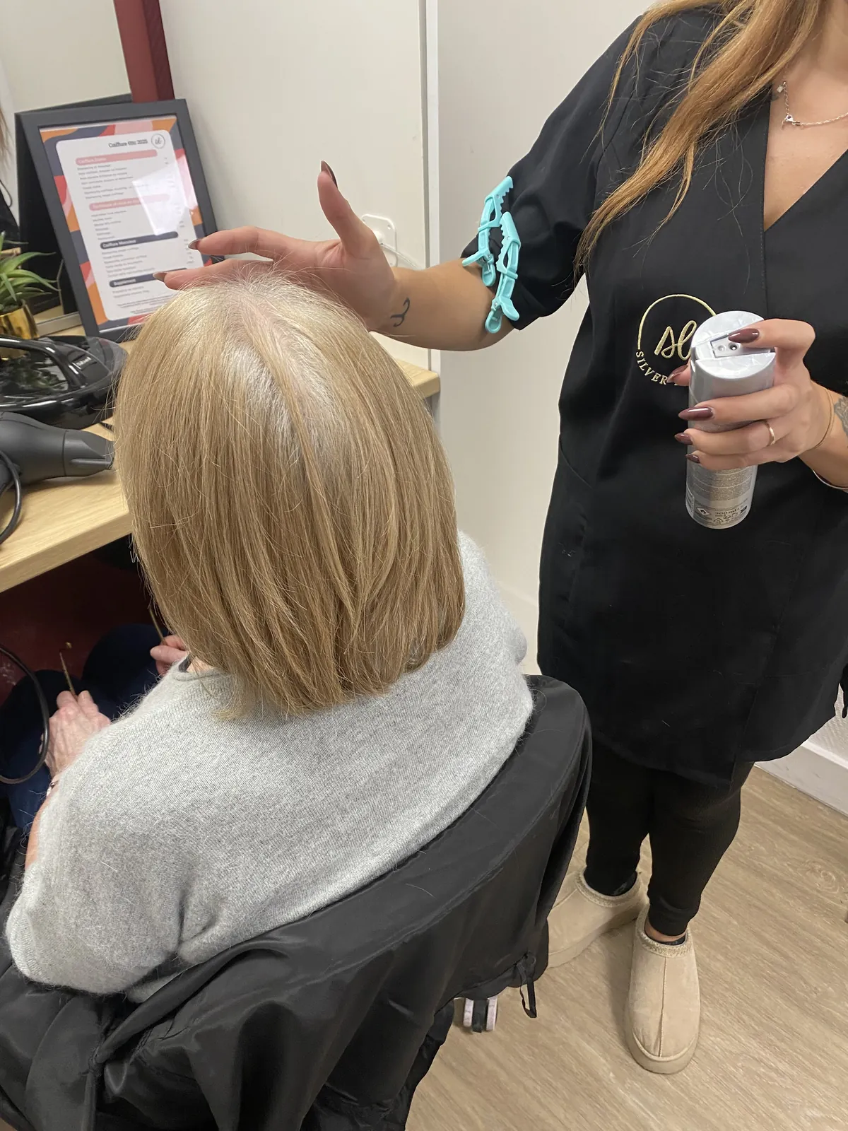 Le salon de coiffure de la résidence reprend du service ! 