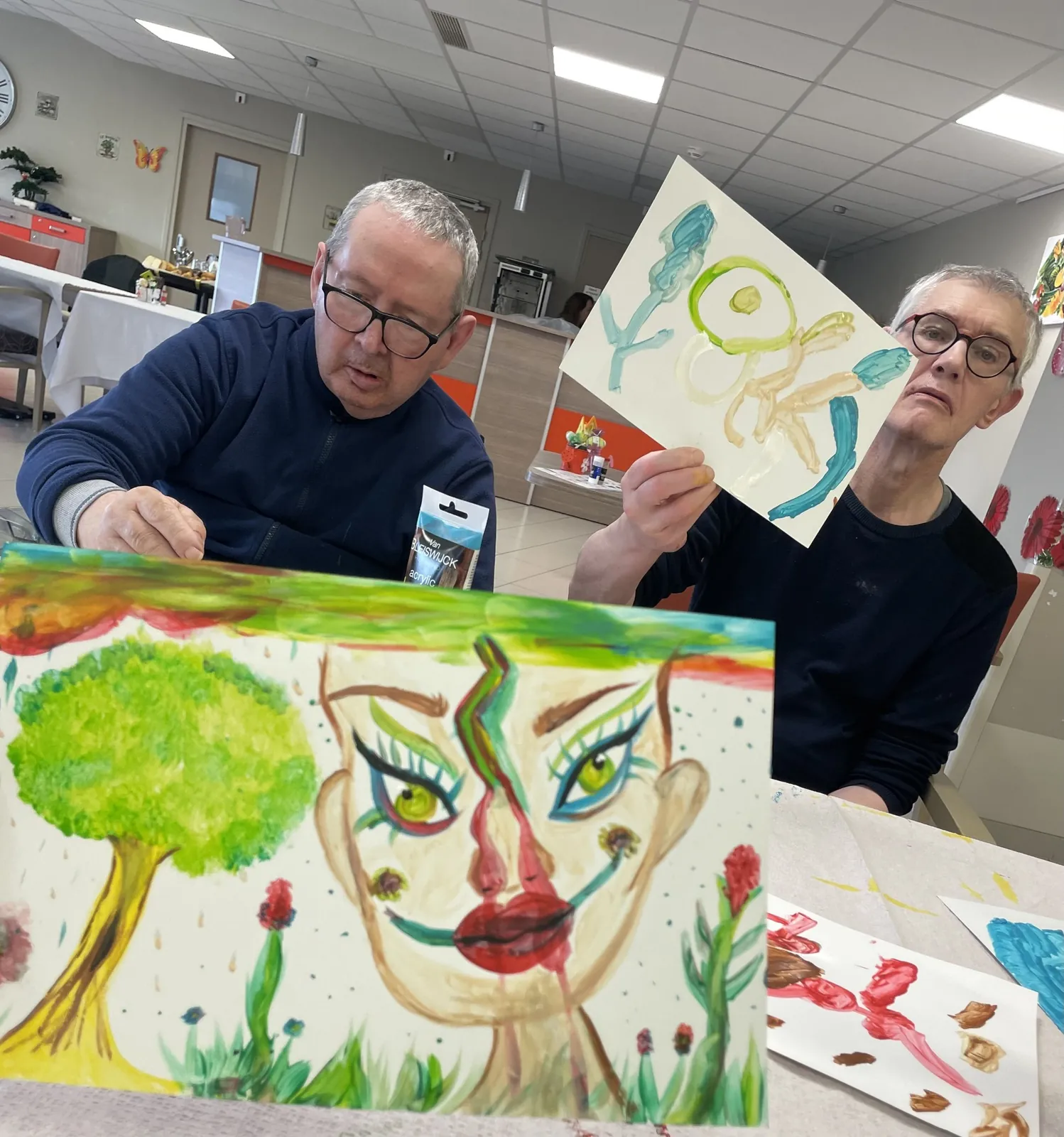 Peintures d'avril 