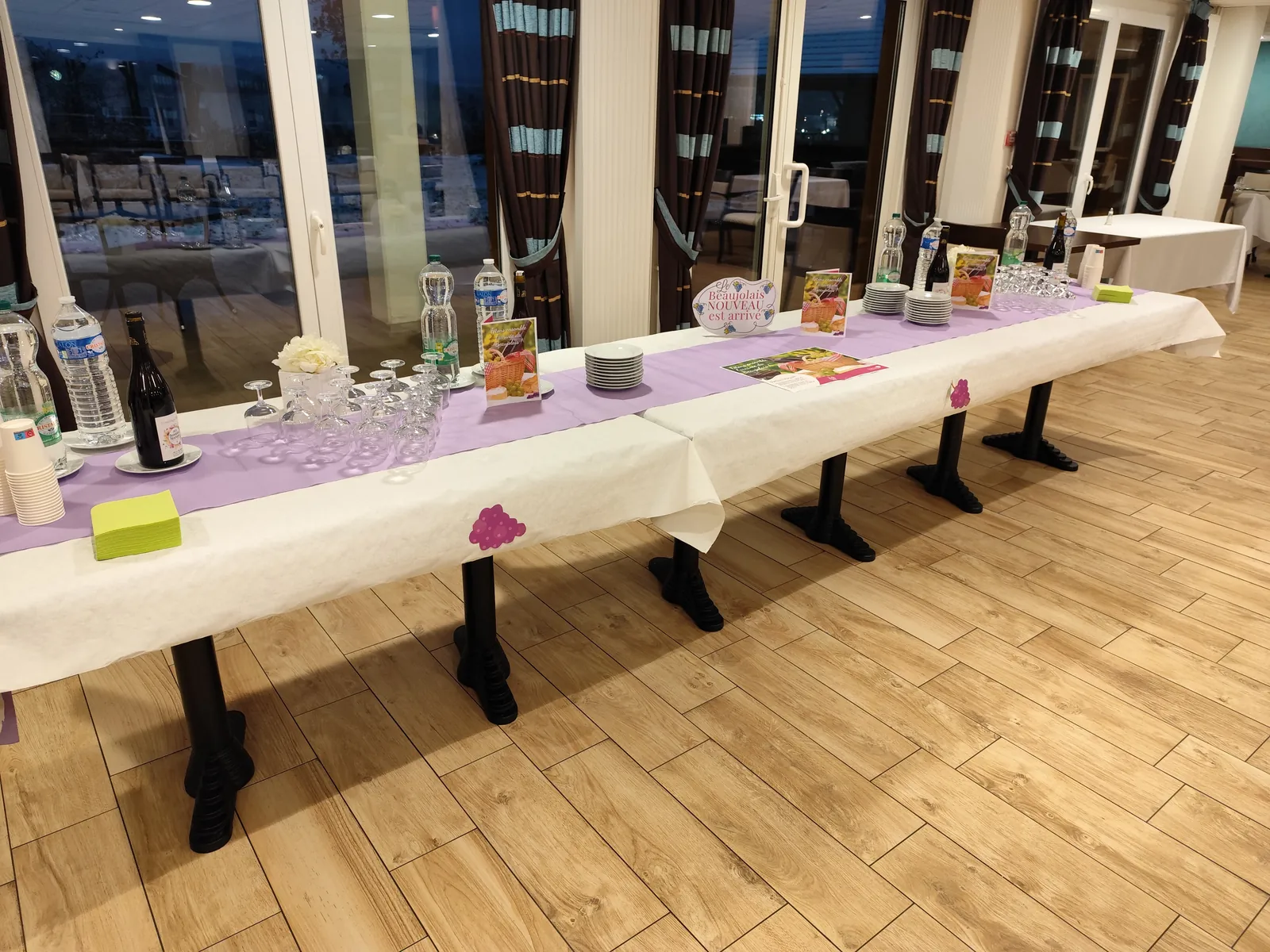 Dégustation du beaujolais nouveau 
