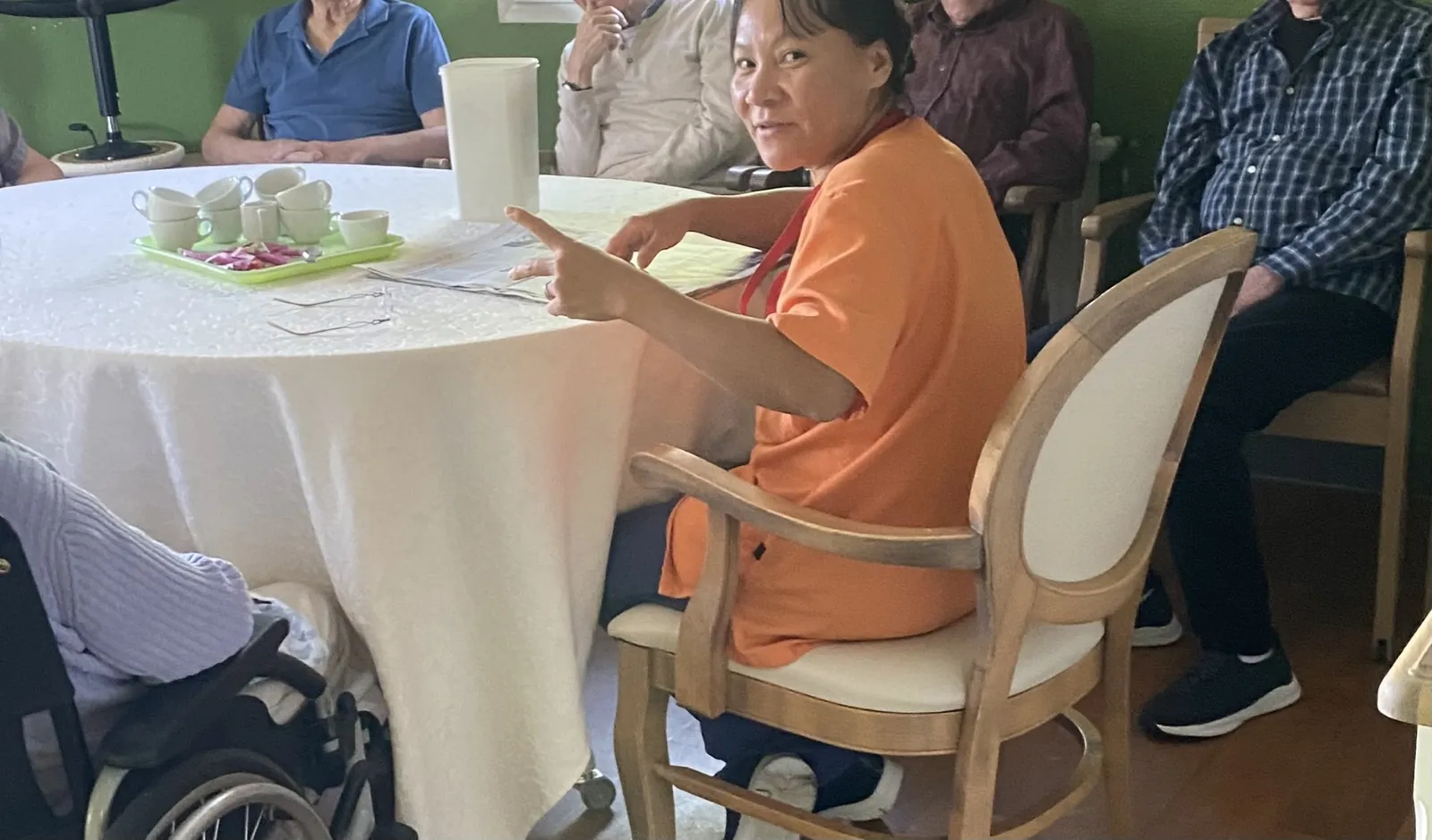 Les vendredis matins au  "Village" de la Résidence la Triade