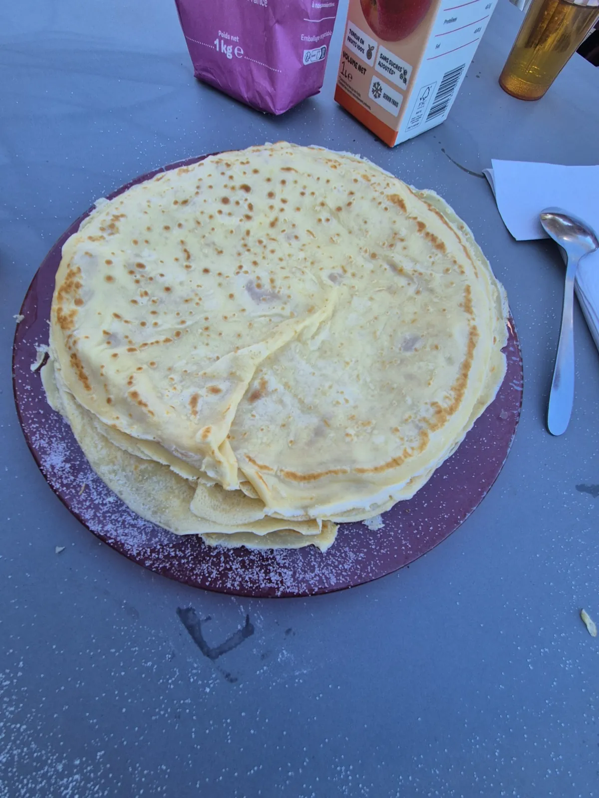 Un après-midi crêpes en terrasse pour profiter du beau temps