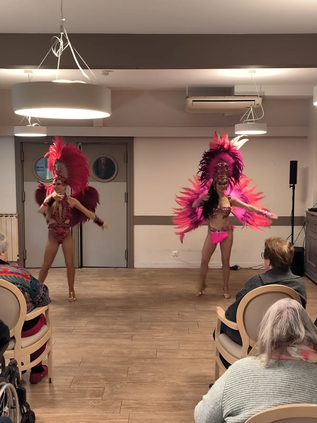 Le carnaval brésilien à la résidence