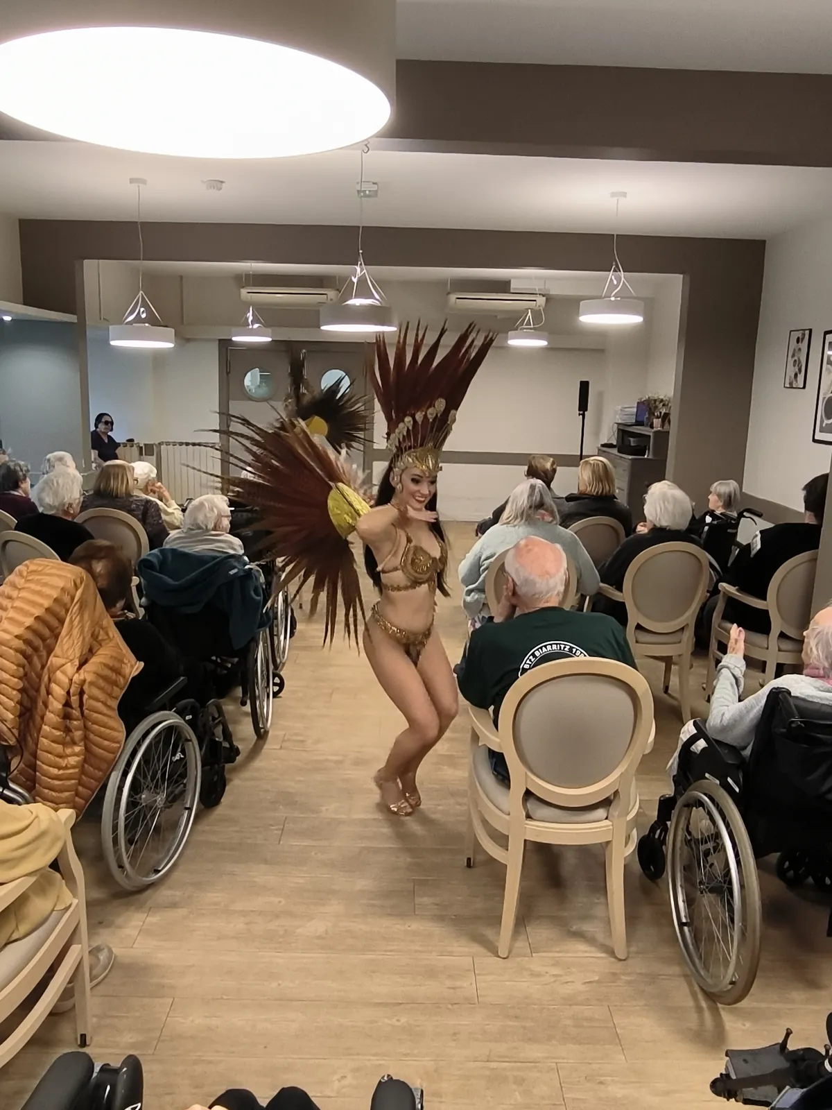 Le carnaval brésilien à la résidence