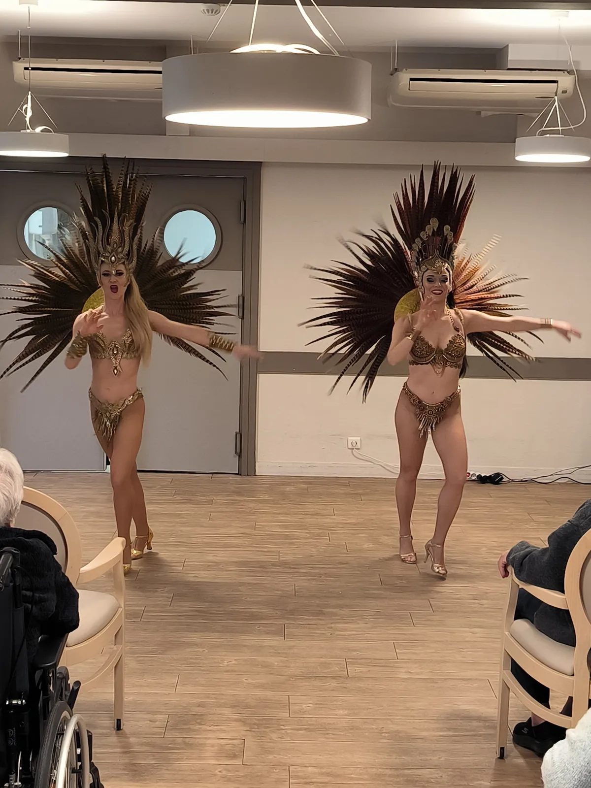 Le carnaval brésilien à la résidence