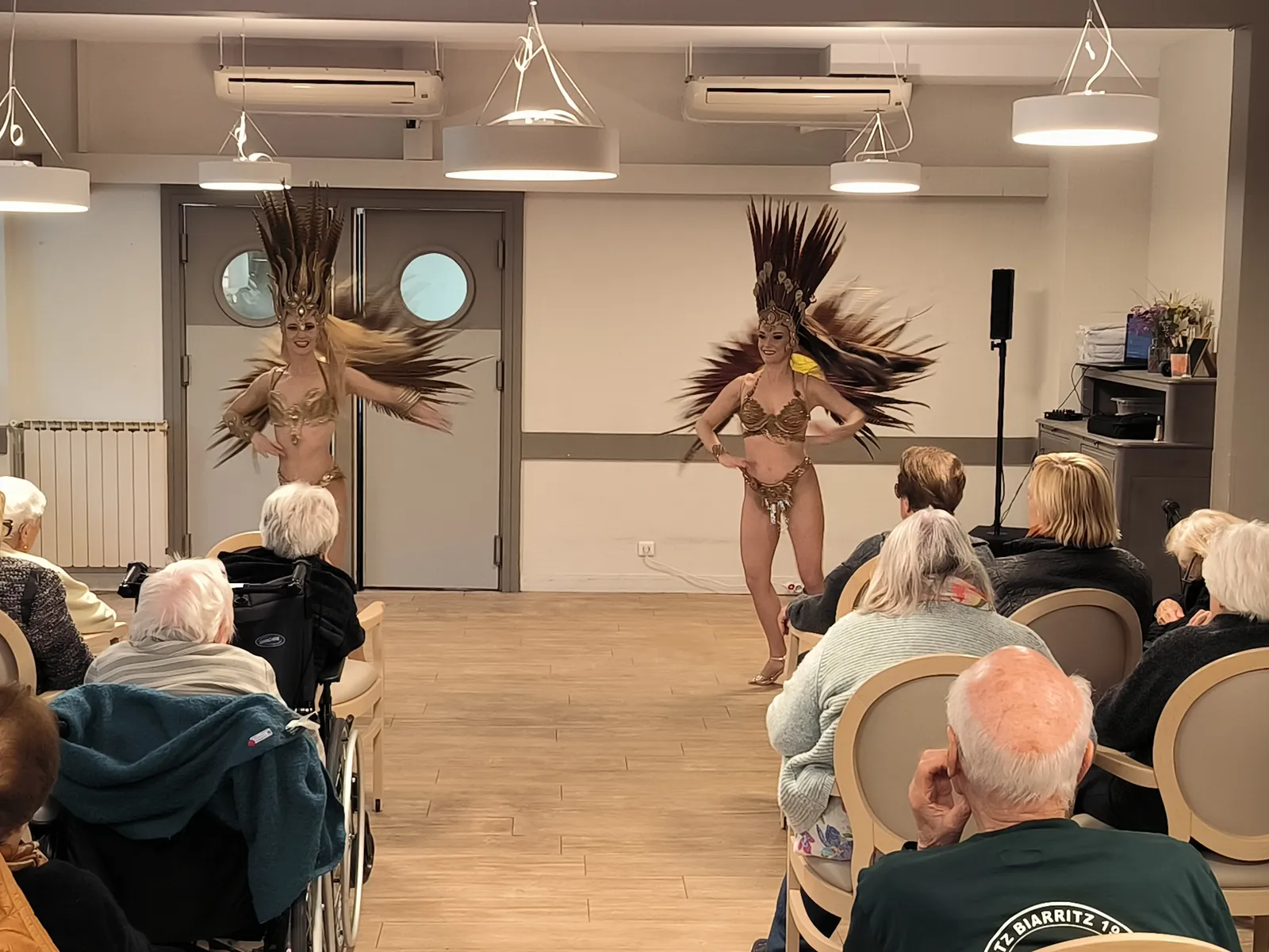 Le carnaval brésilien à la résidence