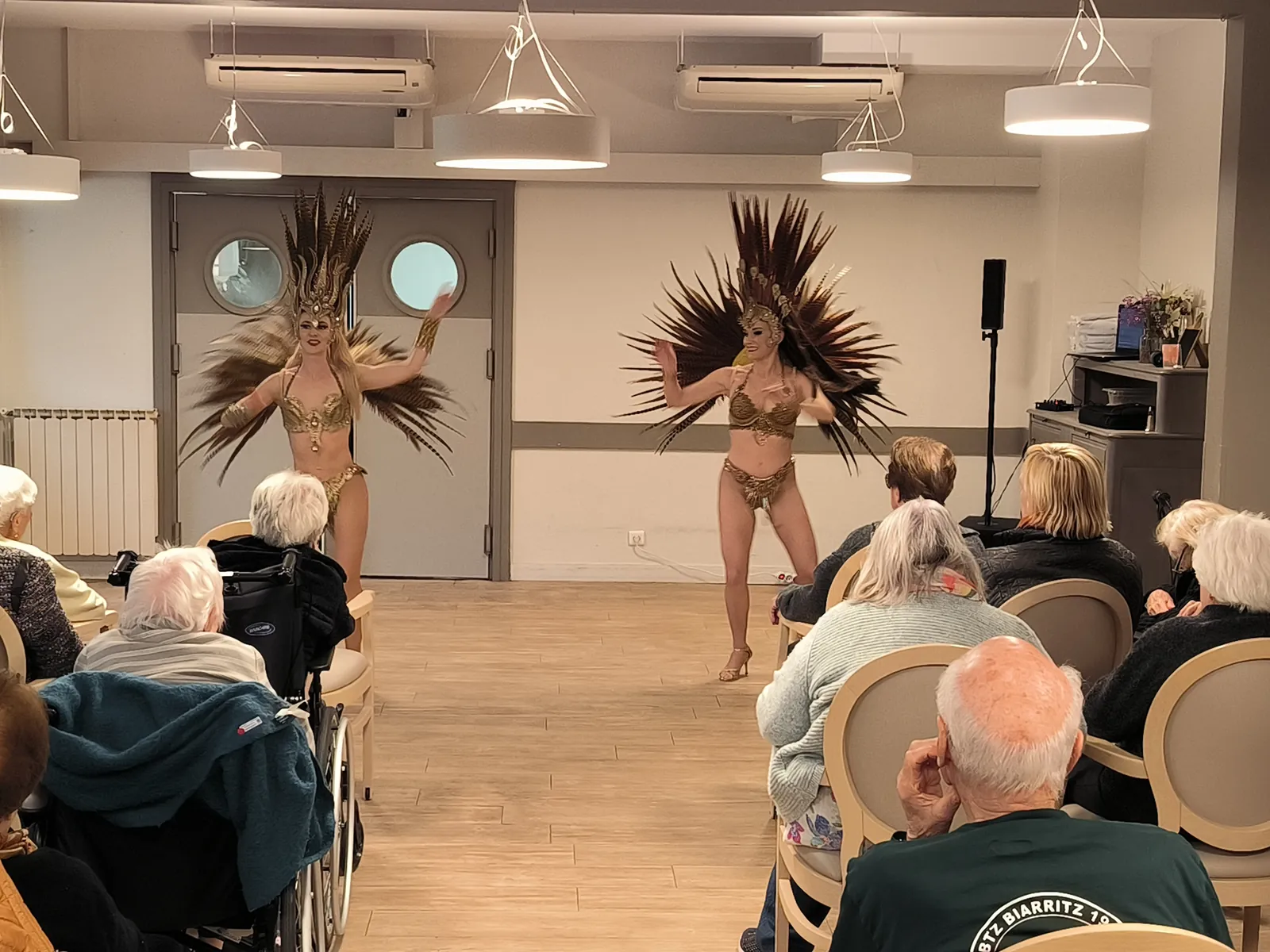 Le carnaval brésilien à la résidence