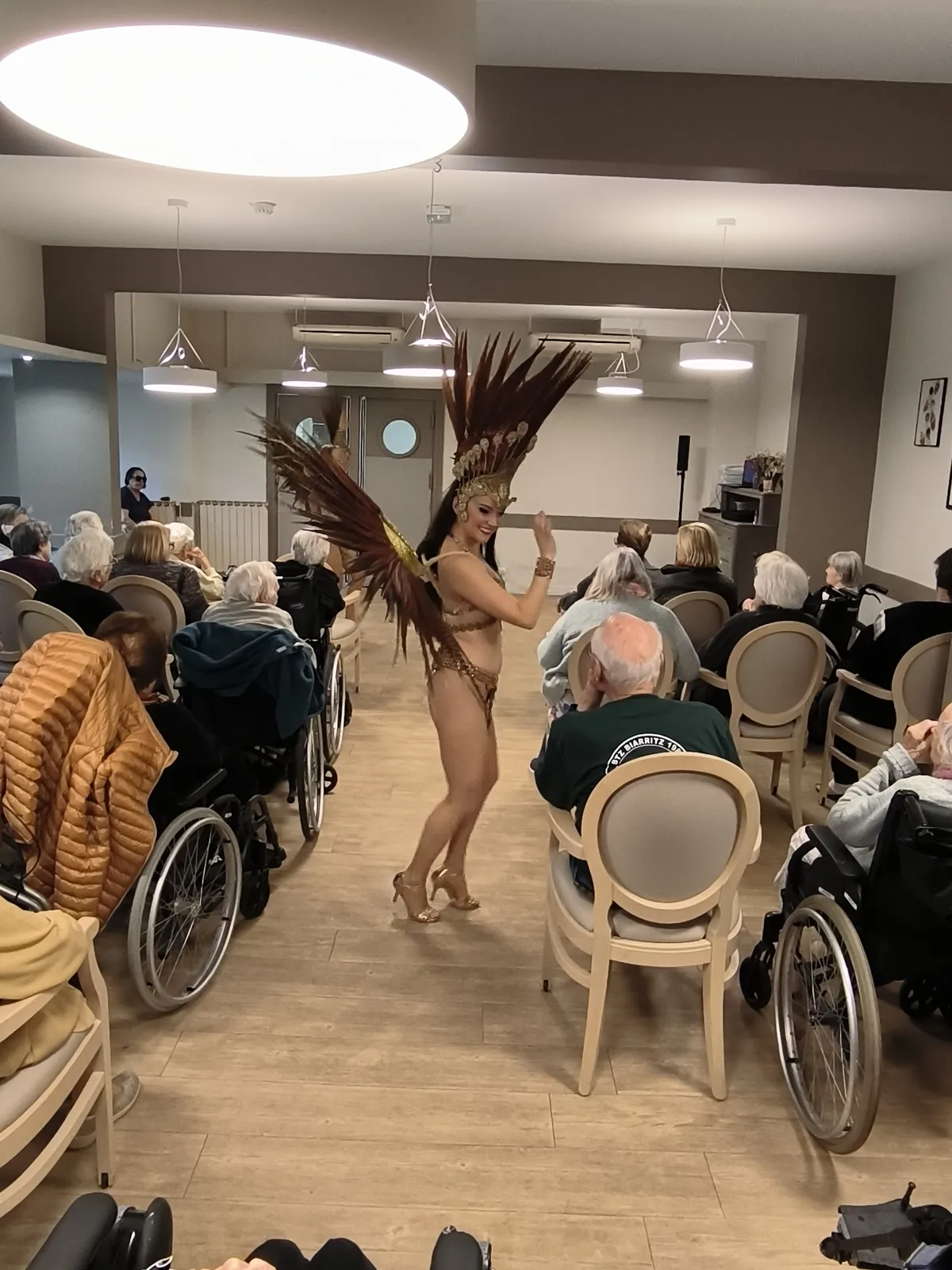 Le carnaval brésilien à la résidence