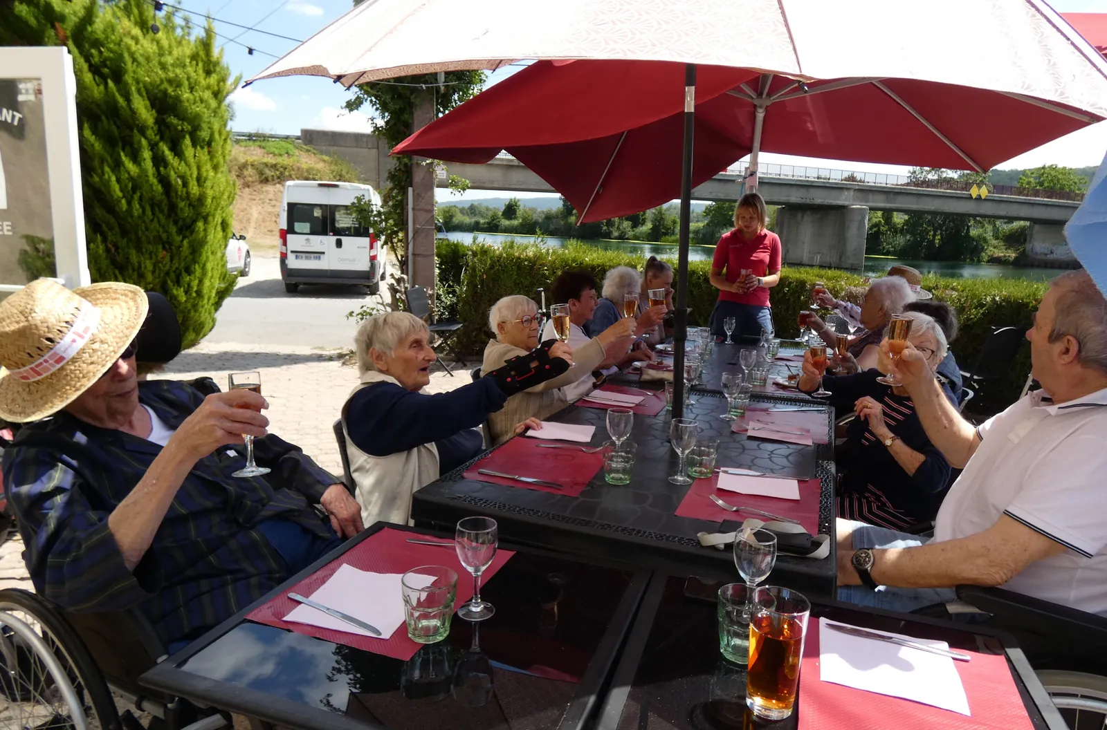 Sortie restaurant