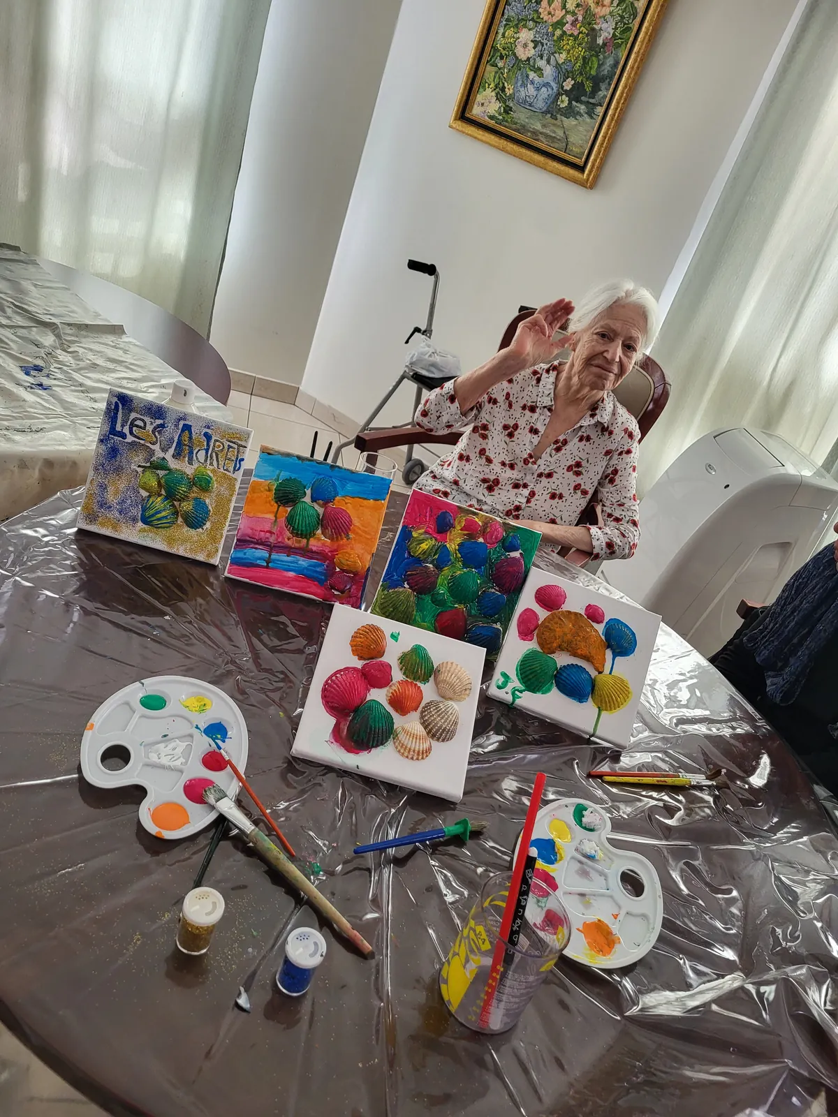  Atelier peinture _ Aux Adrets 