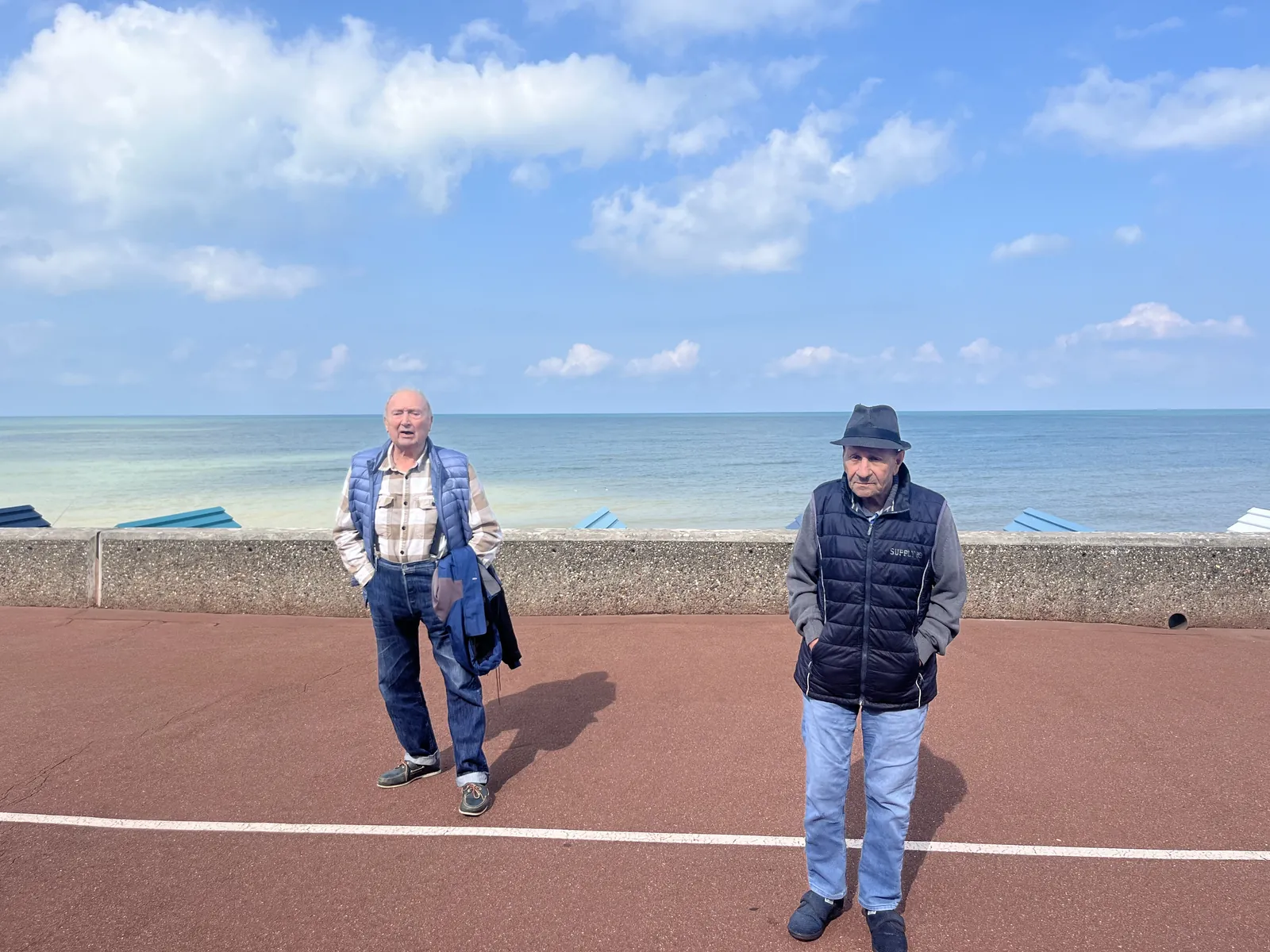 Sortie à la mer, c'est parti pour le départ