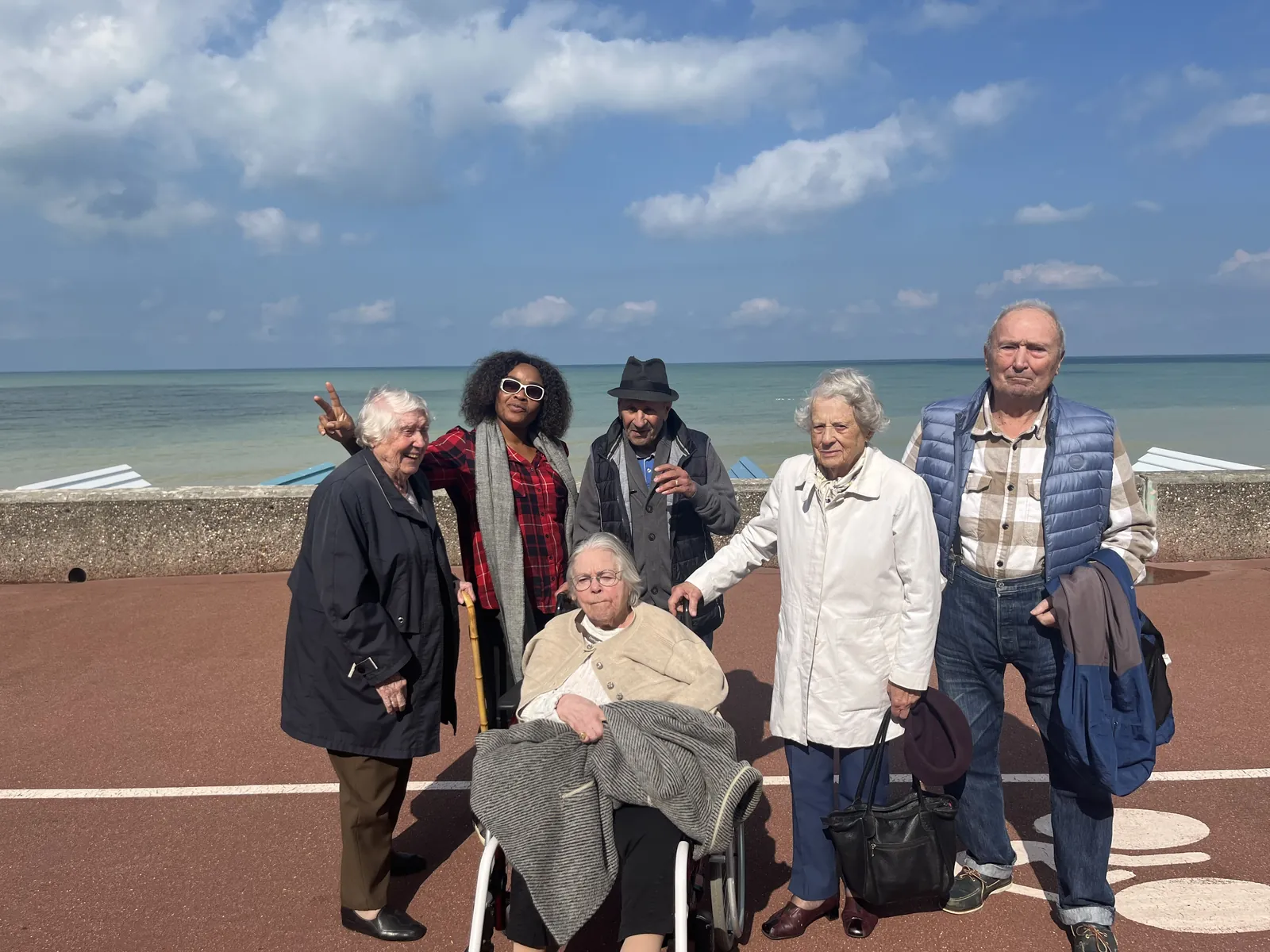 Sortie à la mer, c'est parti pour le départ
