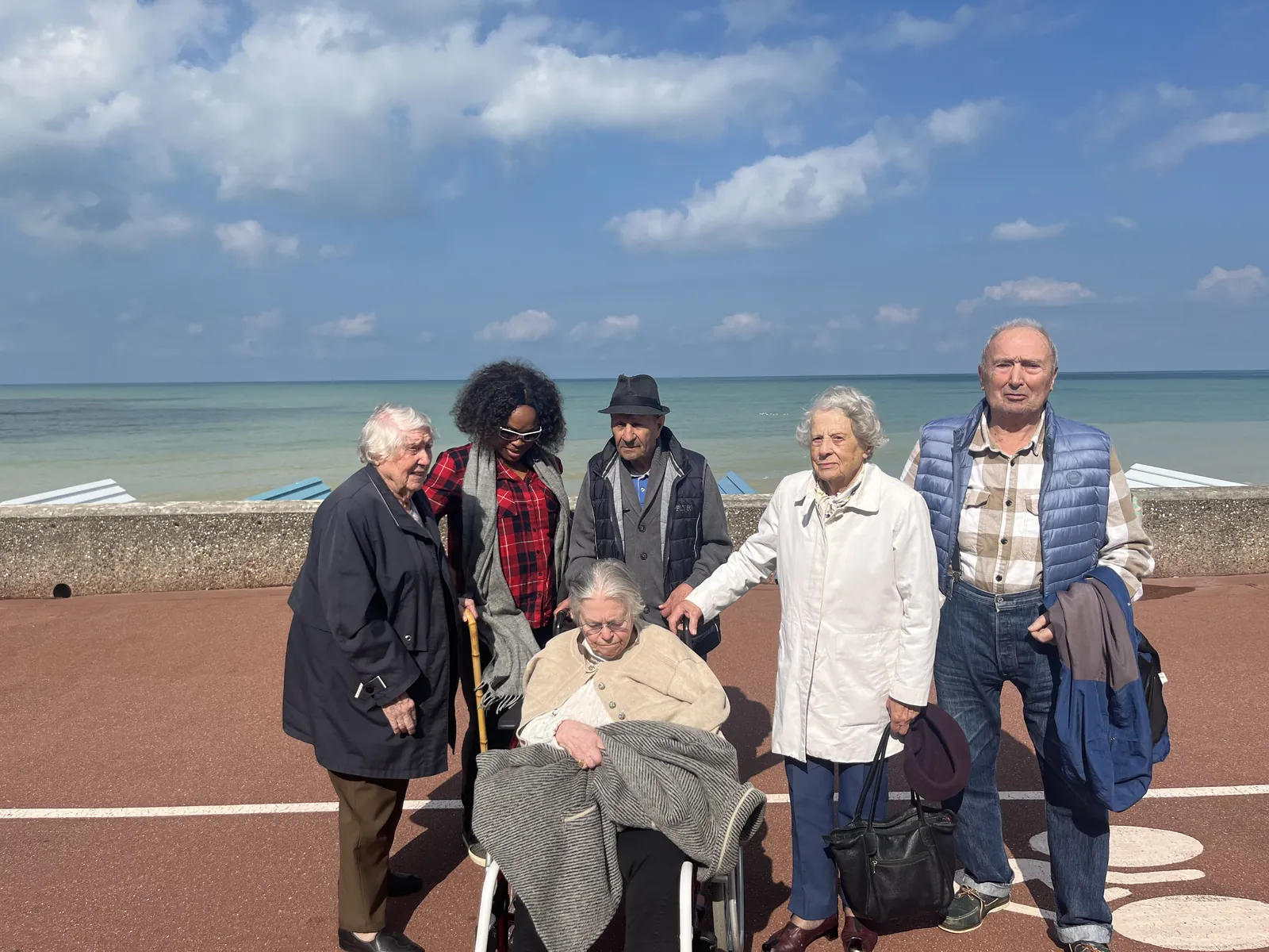 Sortie à la mer, c'est parti pour le départ