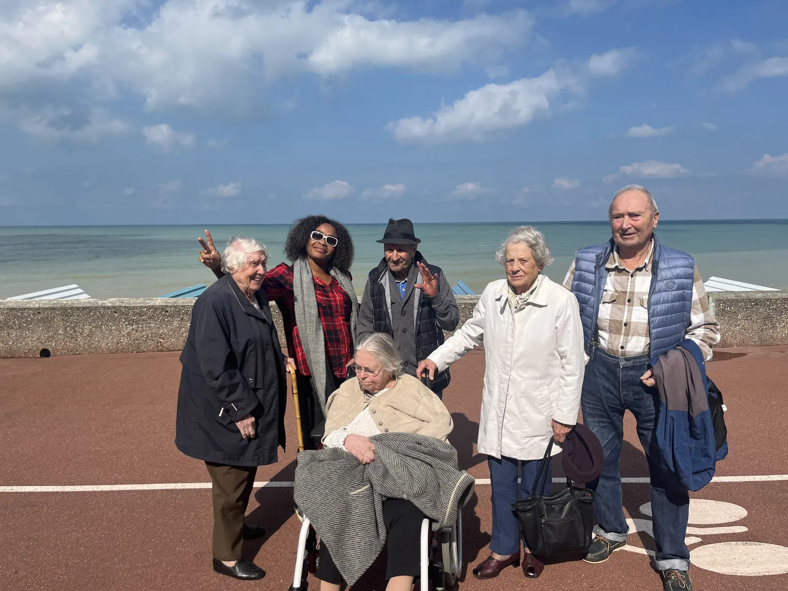 Sortie à la mer, c'est parti pour le départ