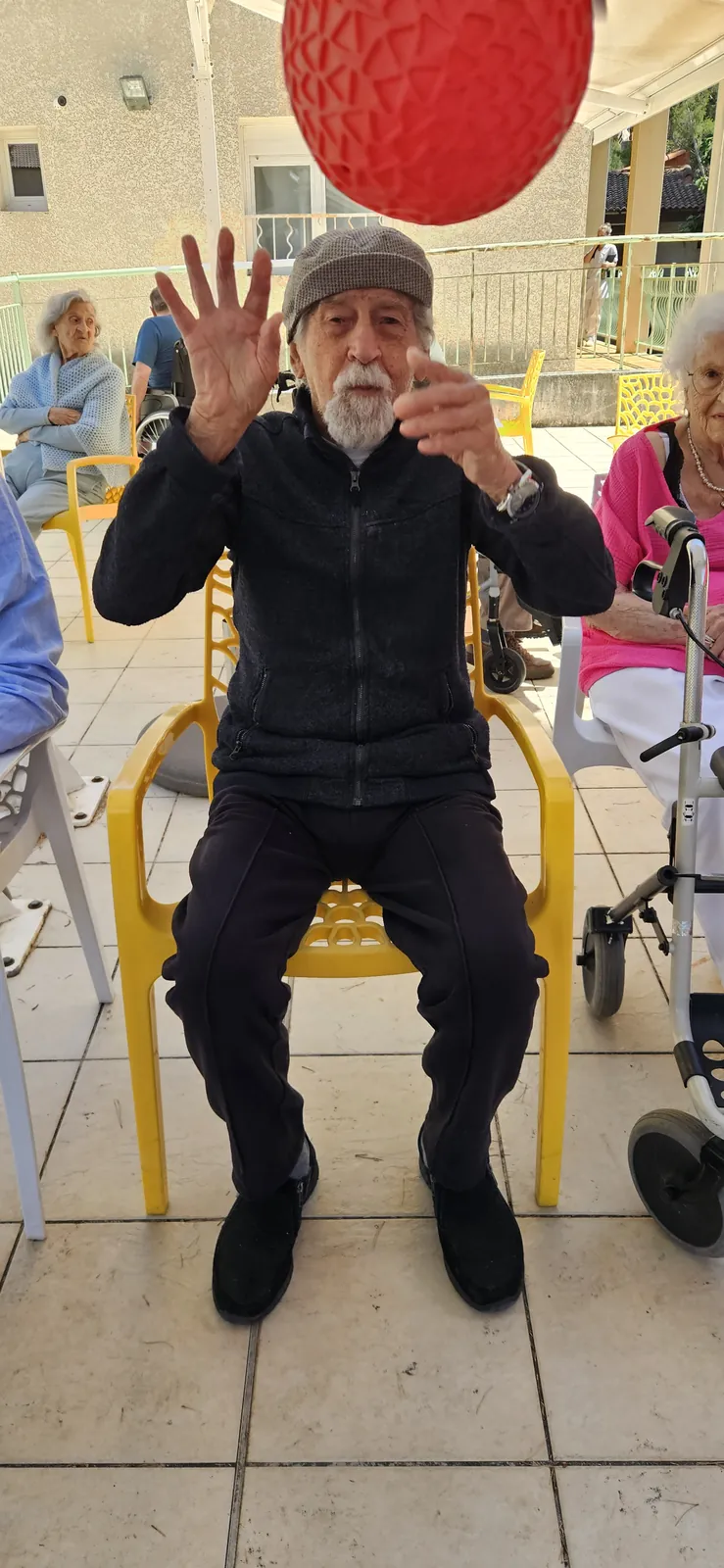 Atelier psychomoteur et médiation animale avec April