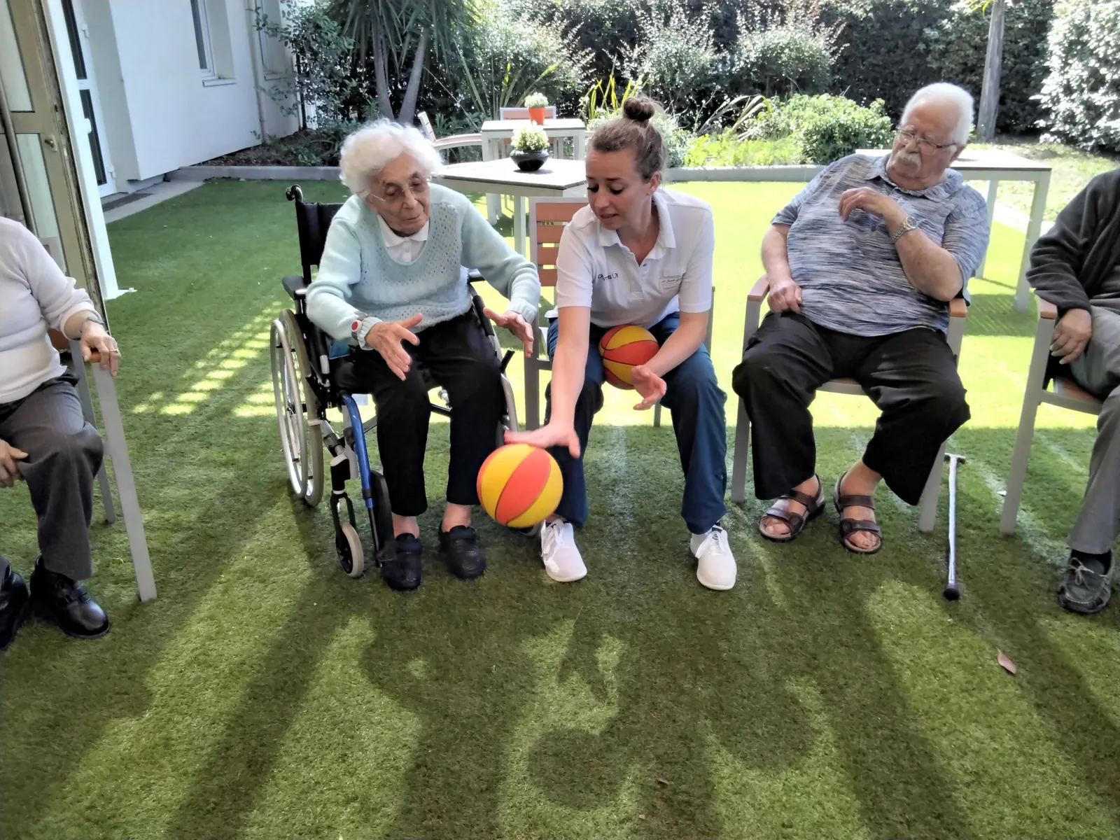UN AN,  AU GRAND JARDIN, DE JEUX OLYMPIQUES