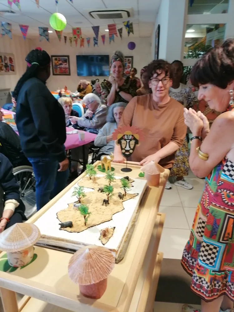 Un "Voyage en terres africaines" pour le Festival Domusvi de l'EHPAD d'Esbly