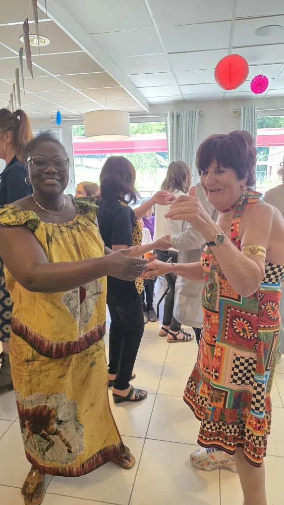 Un "Voyage en terres africaines" pour le Festival Domusvi de l'EHPAD d'Esbly